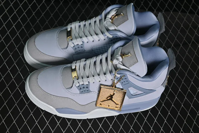 All categories Air Jordan Jordan series basketball shoes Air Jordan 4 GX foreign trade version Air Jordan 4 Retro "NCAA" AJ4 Joe 4 UN joint blue HV9204-407